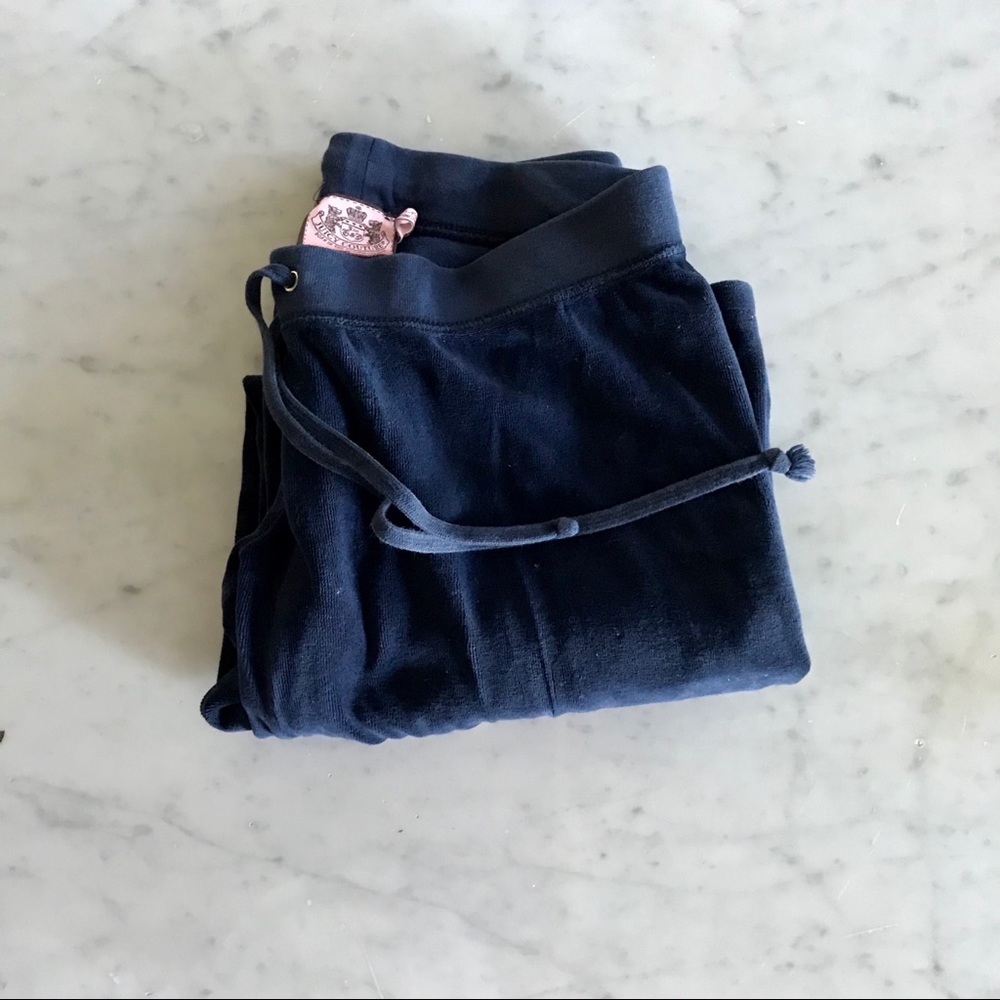 JUICY COUTURE navy sweats